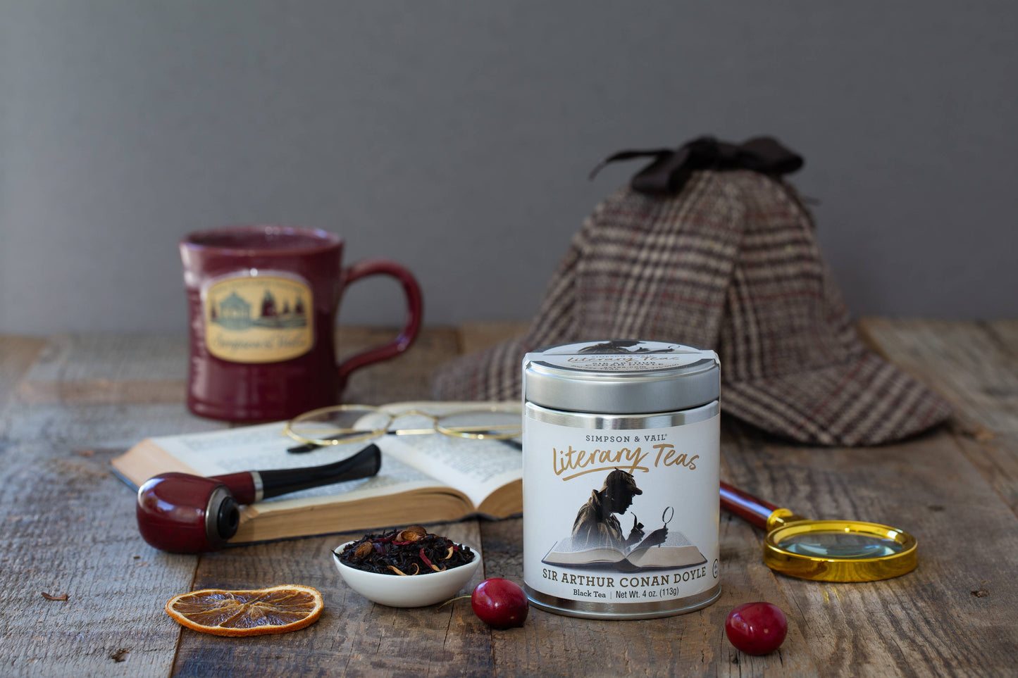 Sir Arthur Conan Doyle's Black Tea Blend - 4 Ounce Tin