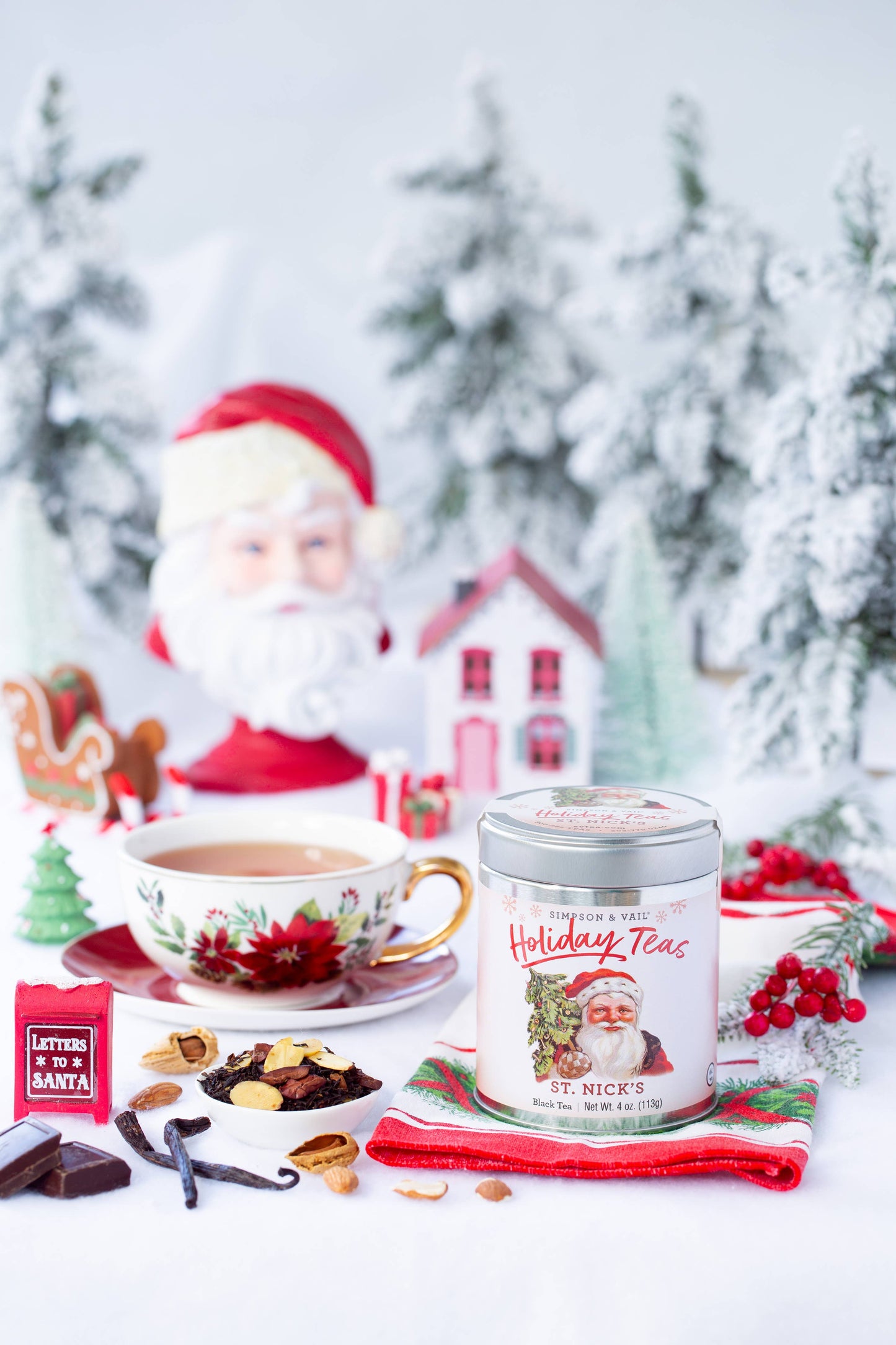 St. Nick’s Blend - Holiday Black Tea, 4 Ounce Tin