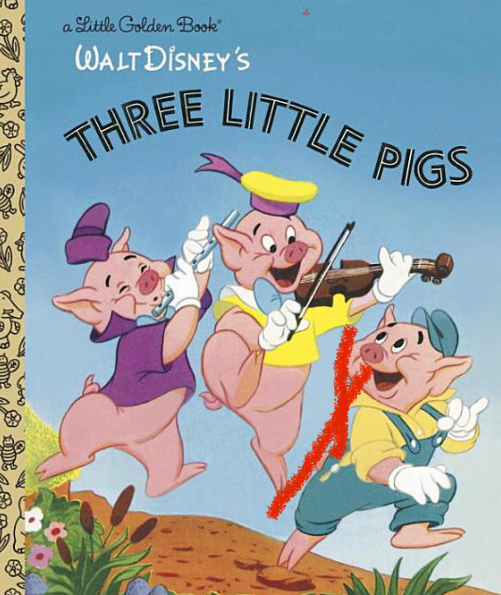 My Little Golden Book About : Three Little Pigs