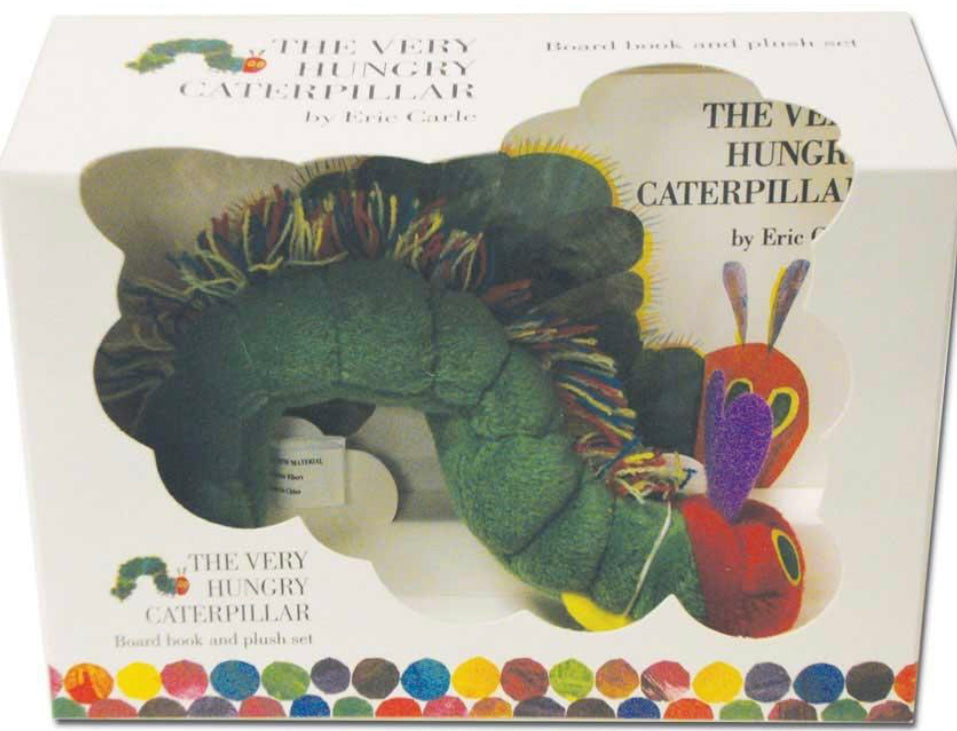 The Very Hungry Caterpillar - Eric Carle - Board Book & Plush
