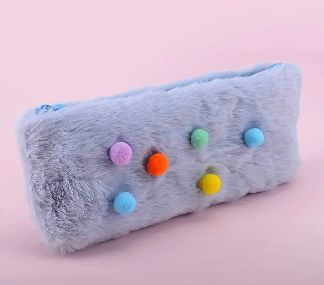 Fuzzy Pencil Pouch