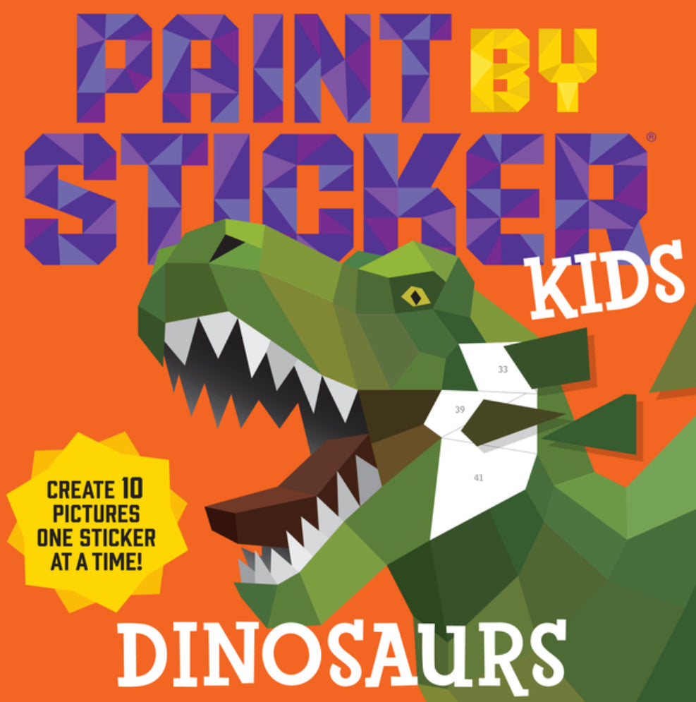 Paint By Sticker - Dinosaurs