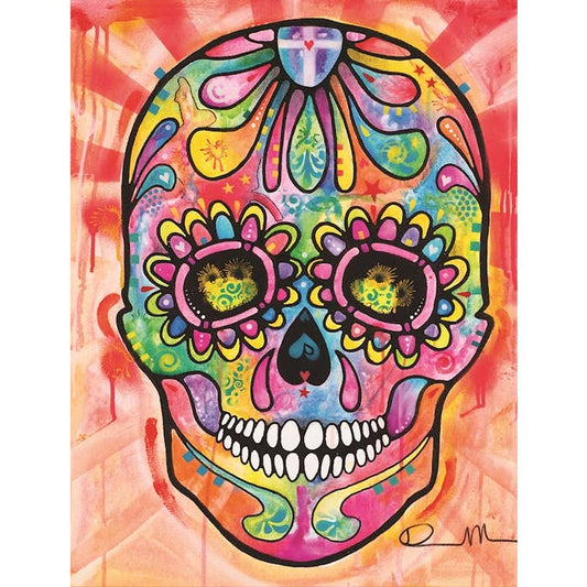 Sugar Skull Lined Journal - Dean Russo