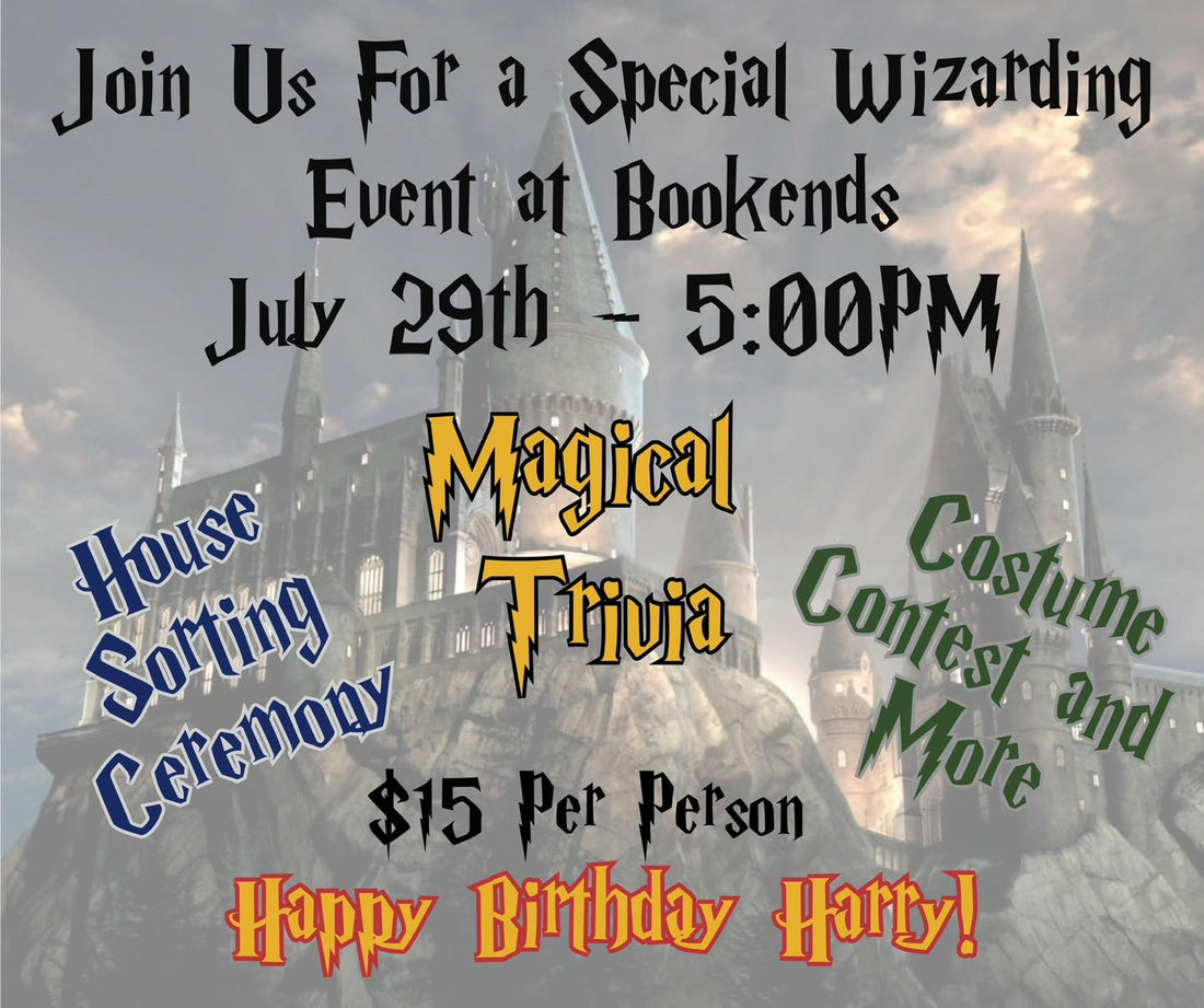 All Wizards & Witches Welcome to Harry Potter Night