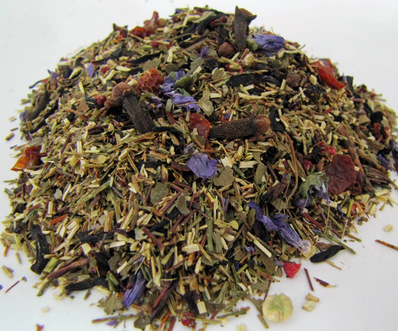 Sugar Plum Fairy Rooibos Herbal Tisane - 4 Ounce Tin