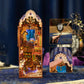 DIY Book Nook Kit: Magical Library w/ Dust Cover