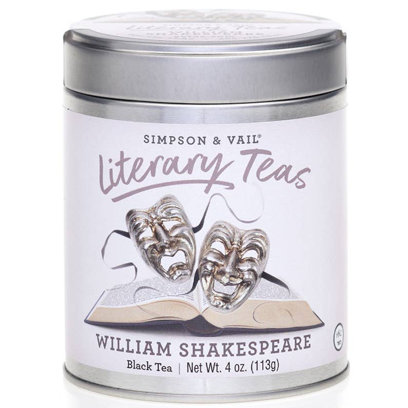 William Shakespeare’s Black Tea Blend - 4 Ounce Tin