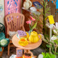 DIY Miniature House Kit: Fancy Tea Yard