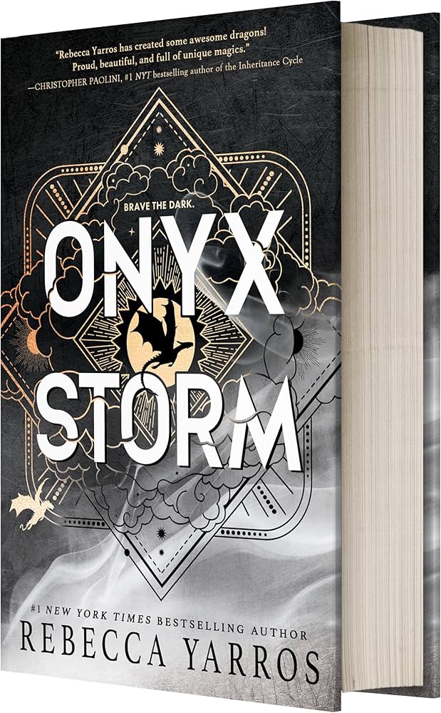 Onxy Storm - Standard Edition (no sprayed edges) Rebecca Yarros