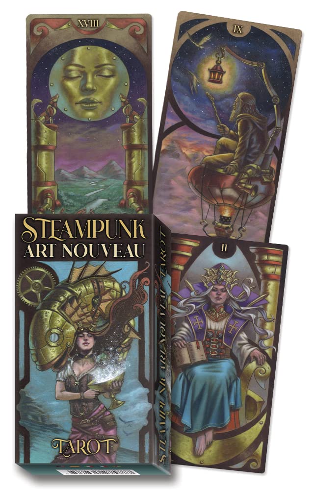 Steampunk Art Nouveau Tarot Deck cover image