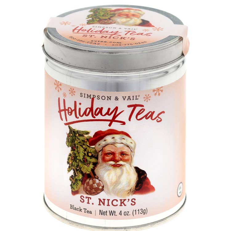 St. Nick’s Blend - Holiday Black Tea, 4 Ounce Tin