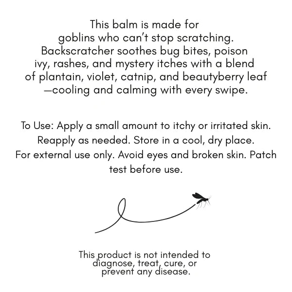 Backscratcher .5oz - Goblin Hill Apothecary