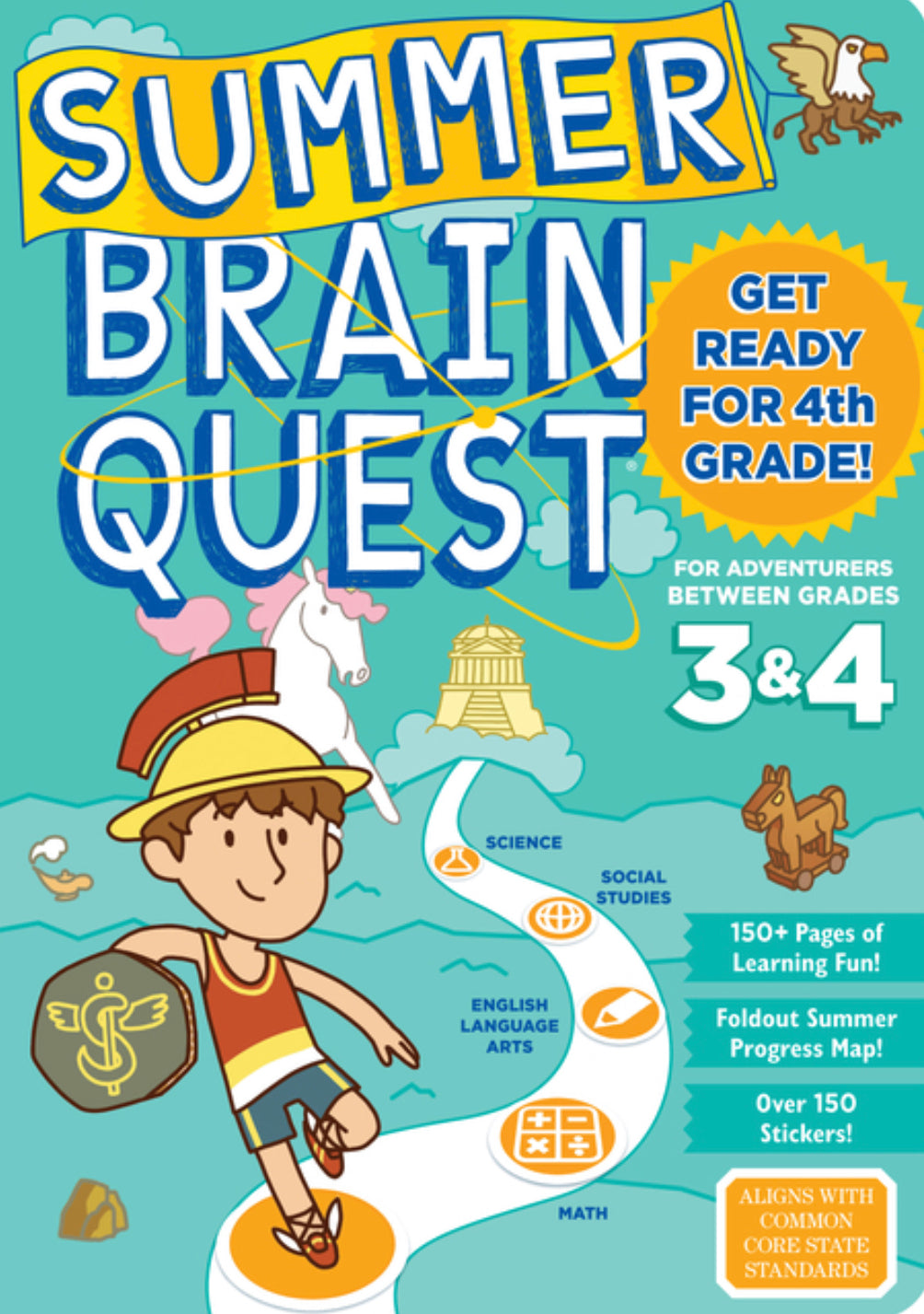 Summer Brain Quest - Grades 3-4 Workbook