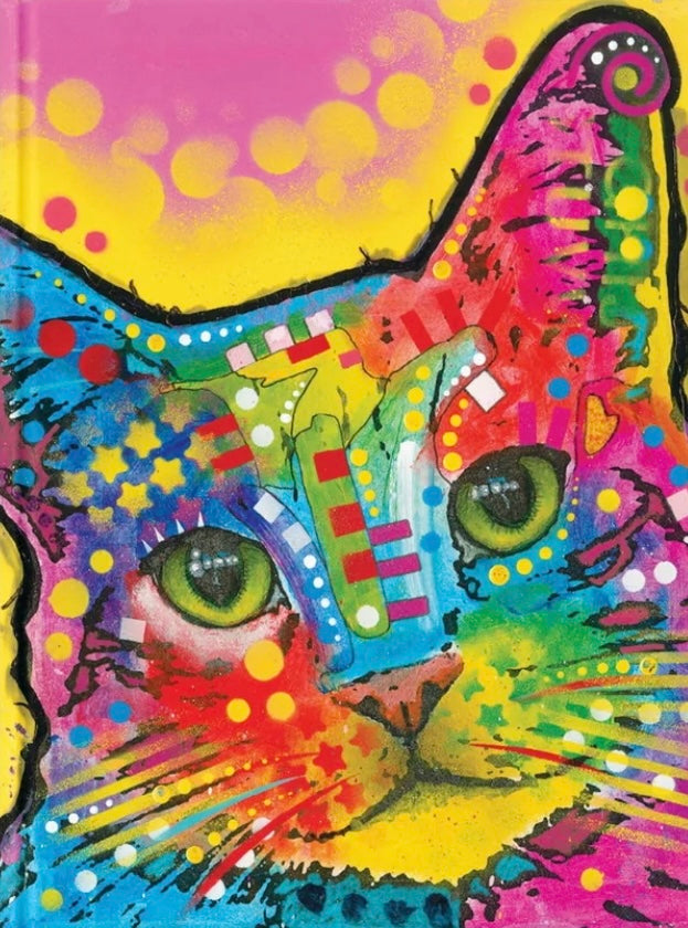 Tilted Head Cat Lined Journal - Dean Russo