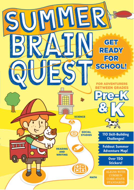 Summer Brain Quest - Pre-K Workbook