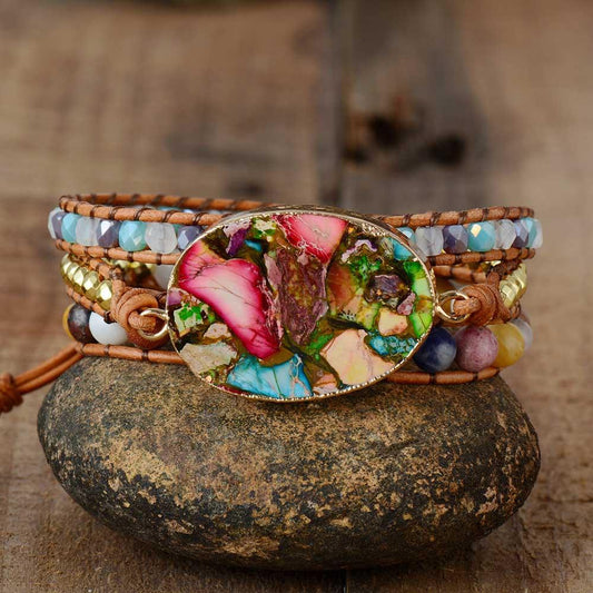 Warrior Goddess Wrap Bracelet