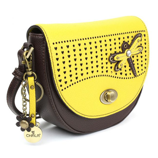 Half Moon Crossbody Dragonfly