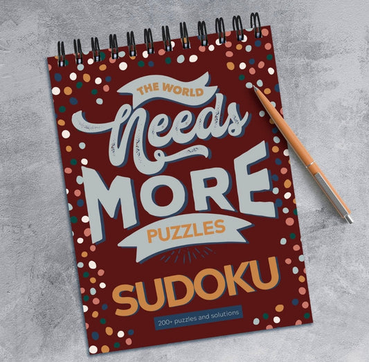 The World Needs More Sudoku Puzzle Book