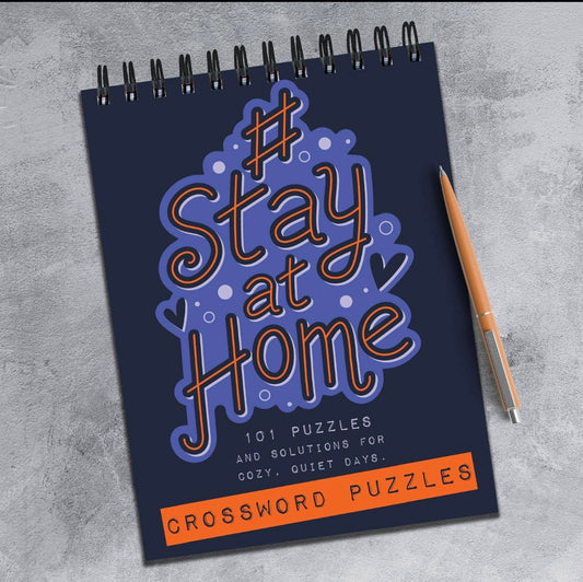 #StayAtHome Crossword Puzzle Book