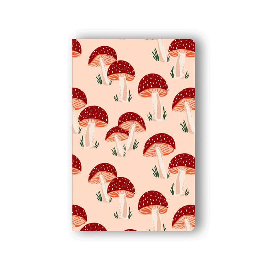 Peach Mushroom Notebook